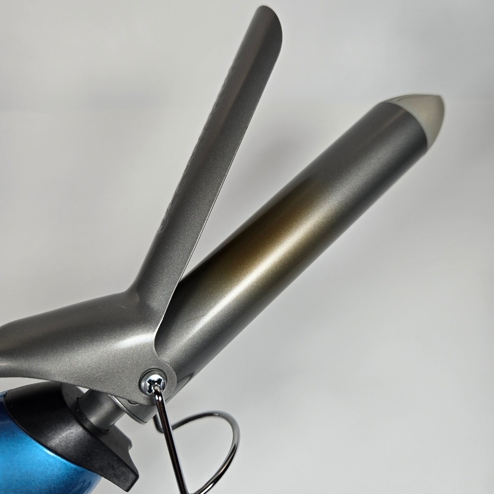 BaBylissPRO Nano Titanium 1" Inch Spring Curling Iron Blue BABNT125SN - Picture 6 of 10